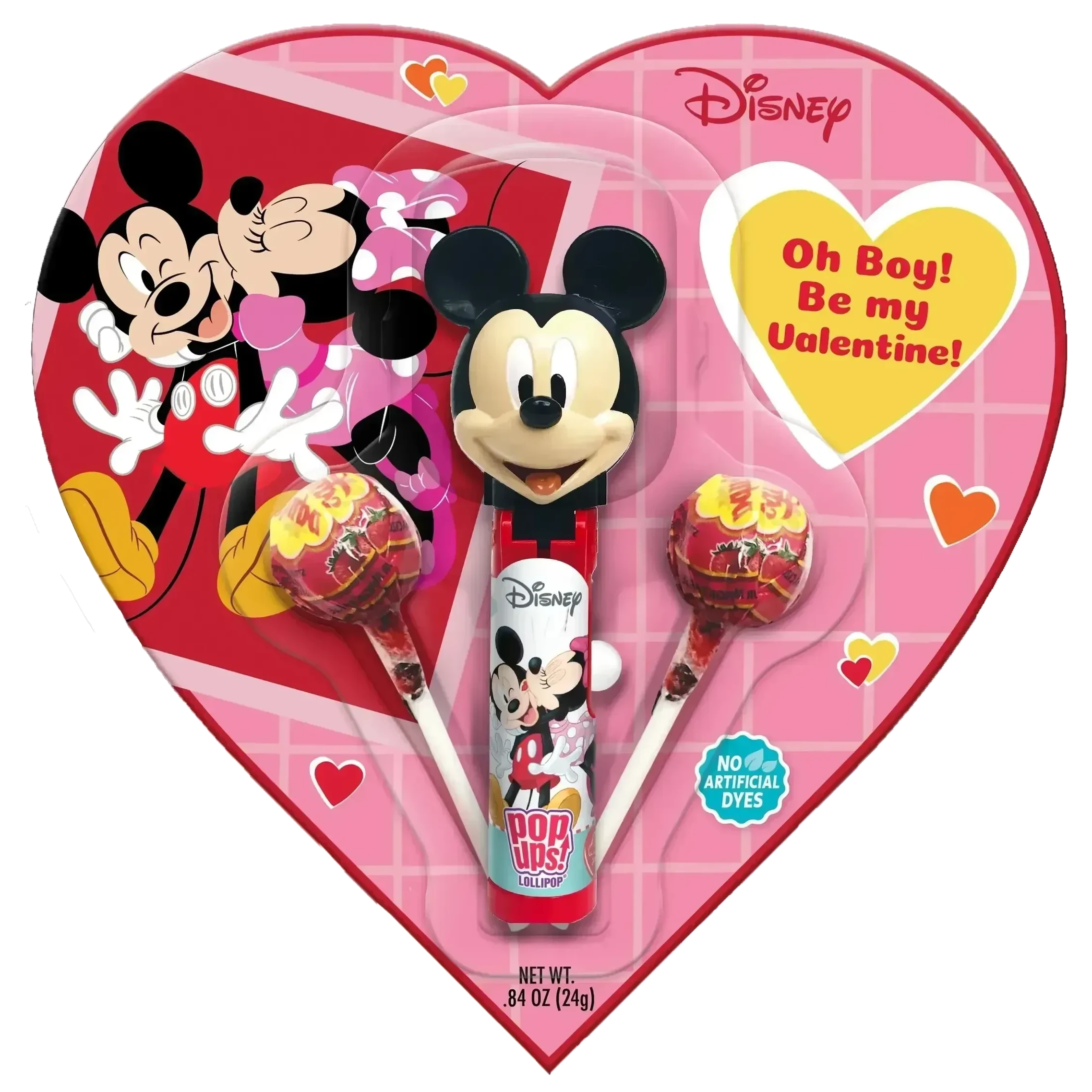 Assorted Heart Pop Ups! Lollipop® Blister Card