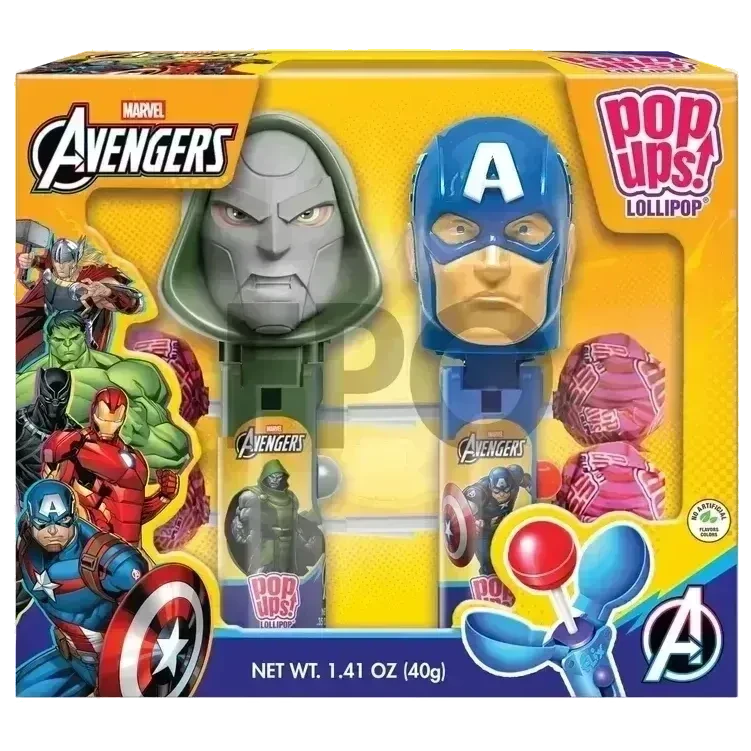 Marvel 2pk Pop Ups! Lollipop® Gift Set