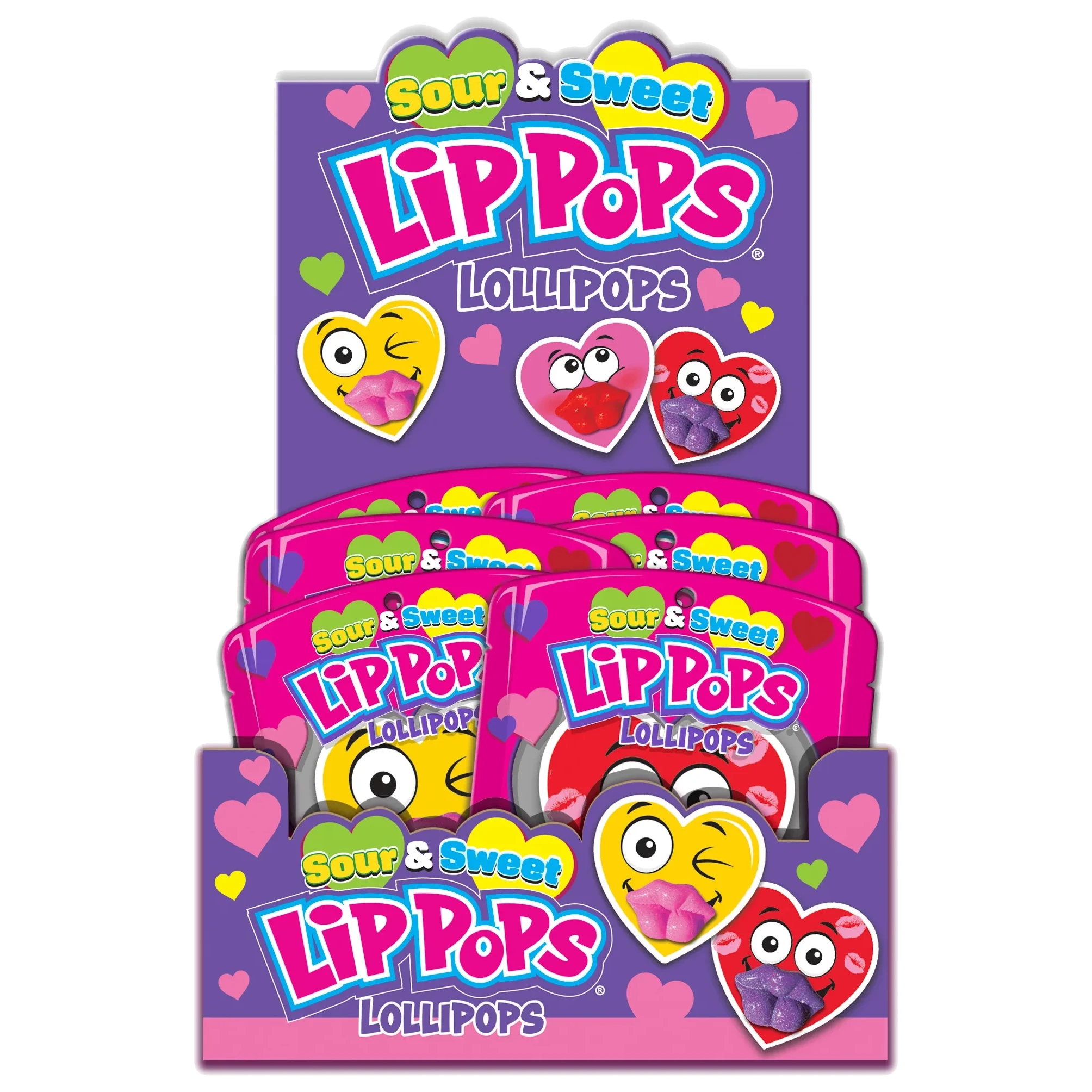 Sour & Sweet Kissy Lip Pops®