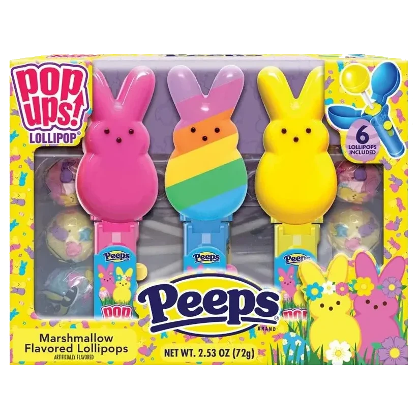 PEEPS® 3pk Pop Ups! Lollipop®