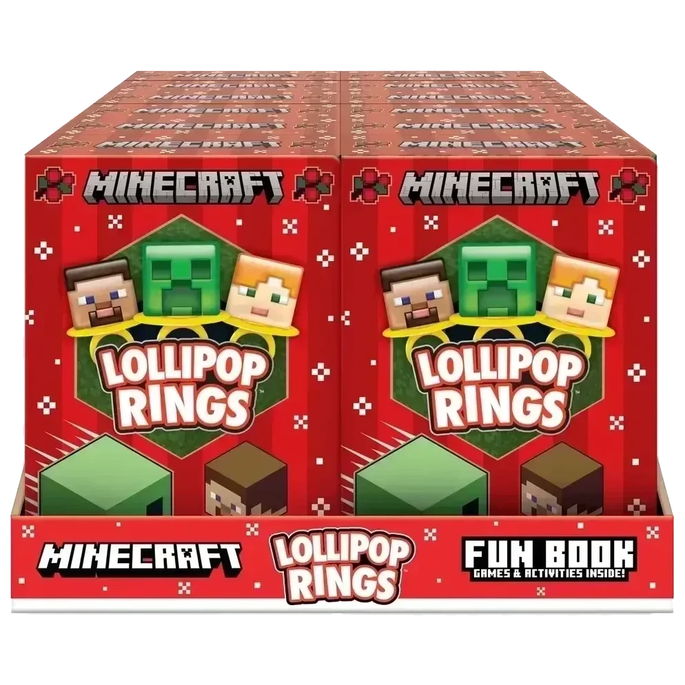 Minecraft Deco Ring Candy Book